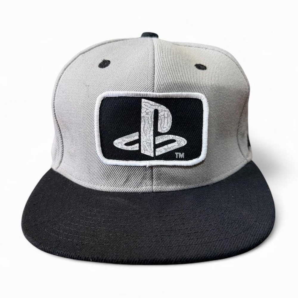 Vintage Y2K Sony PlayStation Video Game Console Promo Baseball Hat Cap OSFA